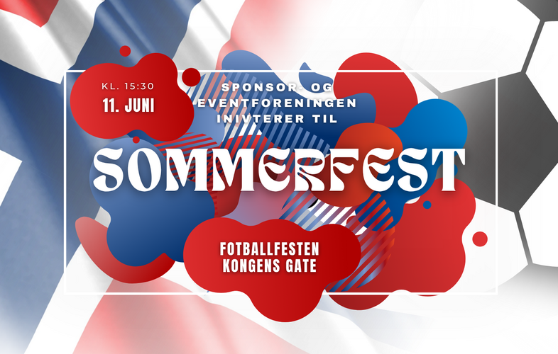 Sommerfest og fotball-feber